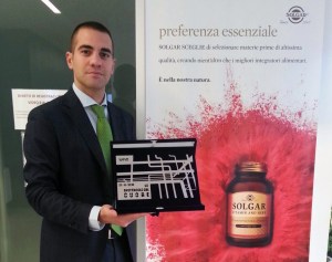 Dott. Michelangiolo Caudullo dir. amministrativo Solgar